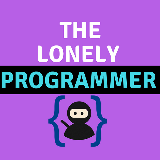 Photo of the lonely programmer