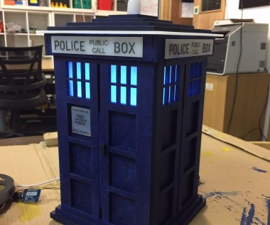 Dr Who Tardis Night Light With Google Assistant