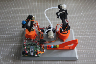 Building A Desktop Record And Play Robot Arm