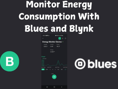 Energy Monitor With Blues Notecard