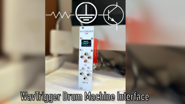 Wavtrigger Drum Machine Interface