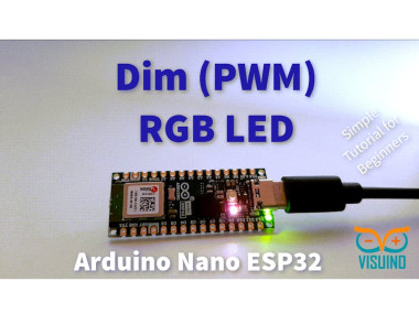 Dim The Rgb Led Arduino Nano Esp32 Using Visuino