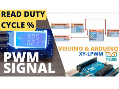Read Duty Cycle Of A Pwm Signal Using Visuino