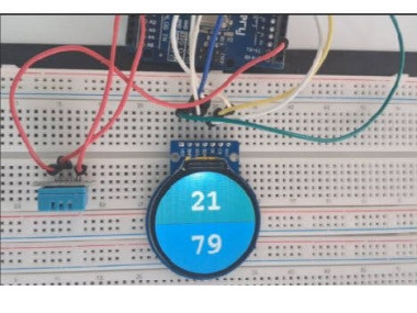 Gc9a01 Display - Simple Weather Station