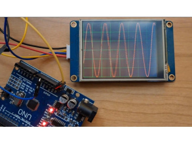 Simple Scope Using Nextion Display & Visuino