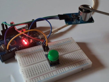 Arduino Electromagnet Module Using Visuino