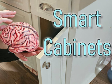 Smart Cabinets With A Custom Smart Home