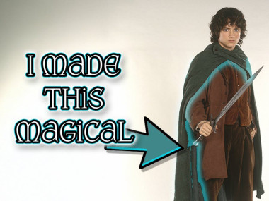 A Magic Lotr Inspired Cape - Lights Up With Weather