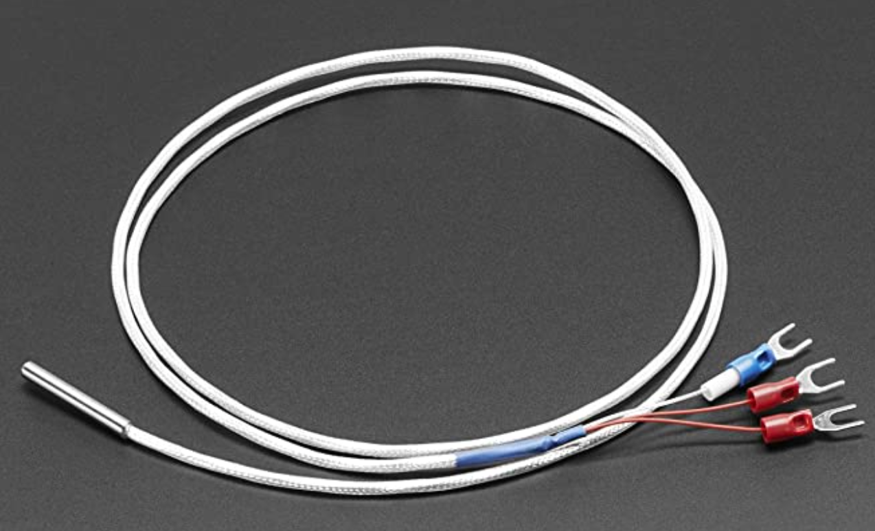 Platinum Rtd Sensor Pt100 - 3 1m Wires - 3290