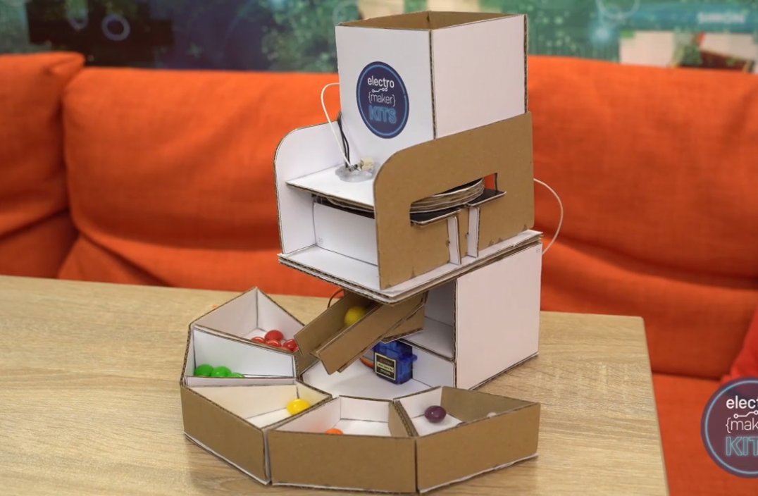 Arduino Skittle Sorter Machine - Kit Electronic Maker Kit Available Now ...
