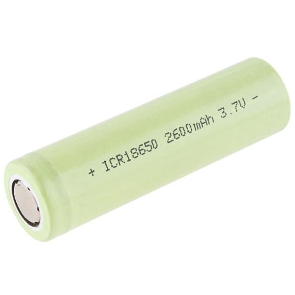 Lithium Ion Battery - 18650 Cell (2600mah) - PRT-12895