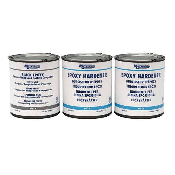 Epoxy - Black Encapsulating & Potting Compound (ratio 2:1) - 832B-3L