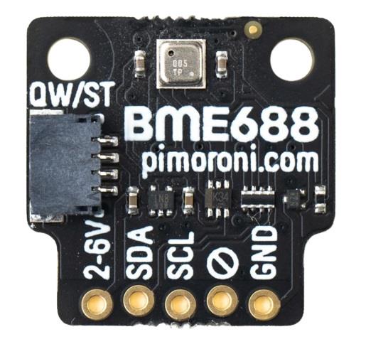 Bme688 4-in-1 Air Quality Breakout (gas, Temperature, Pressure ...